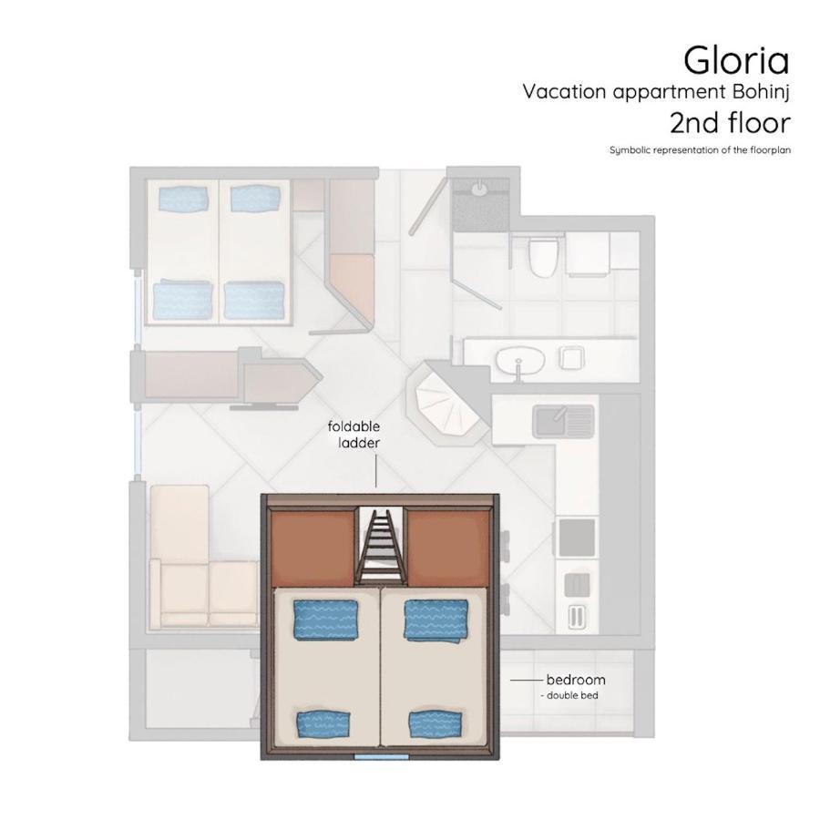 Gloria Holiday - Apartment Bohinj Εξωτερικό φωτογραφία
